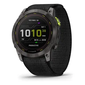Garmin Enduro 2 Long-Lasting Battery Life with GPS Solar Charging Capabilities Preloaded Maps Ultraperformance Smartwatch - 010-02754-00