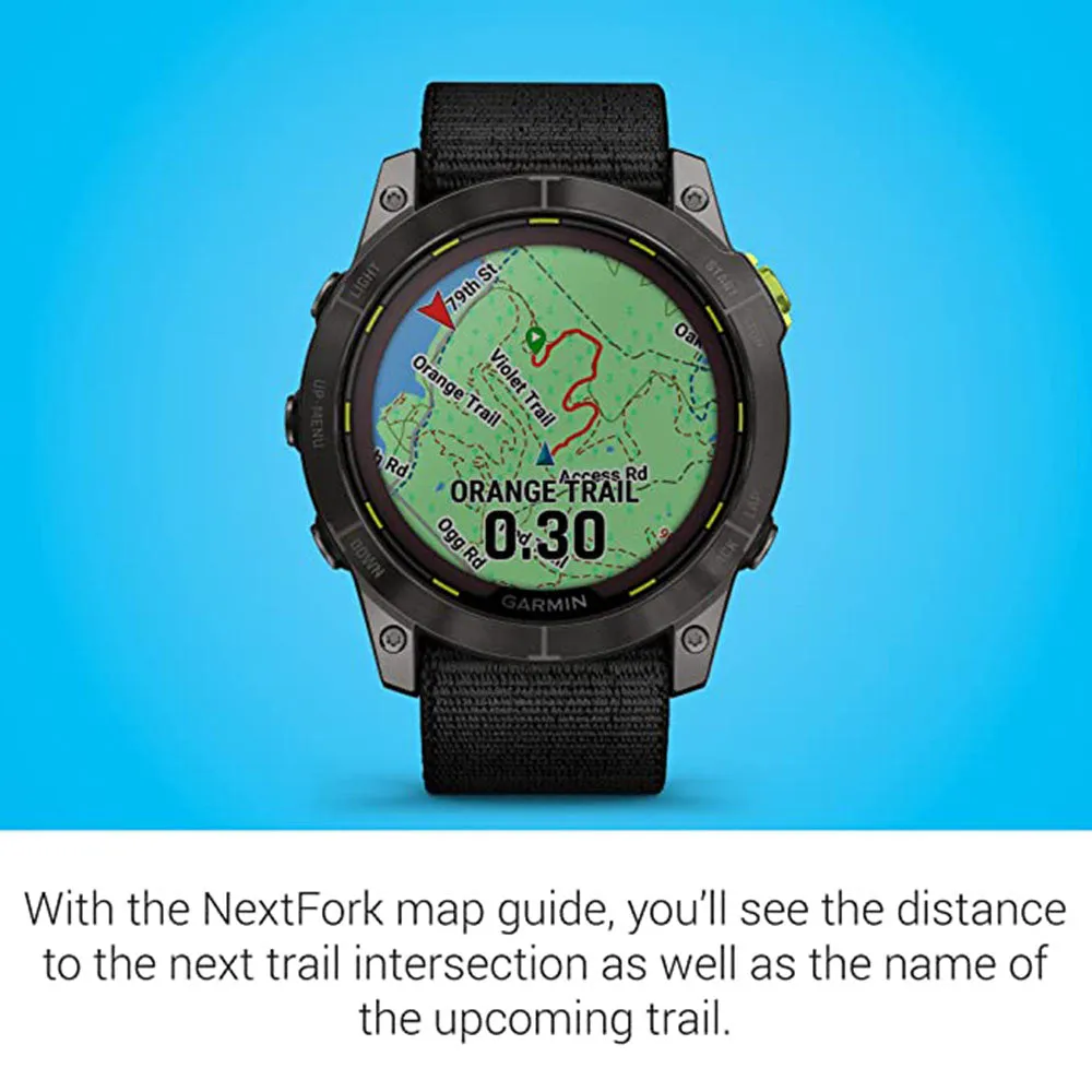 Garmin Enduro 2 Long-Lasting Battery Life with GPS Solar Charging Capabilities Preloaded Maps Ultraperformance Smartwatch - 010-02754-00