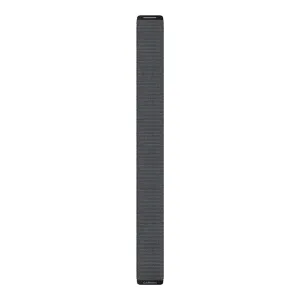 Garmin UltraFit Nylon Strap (26mm) - Grey | Comfortable, Durable, and Adjustable Design for Garmin Watches