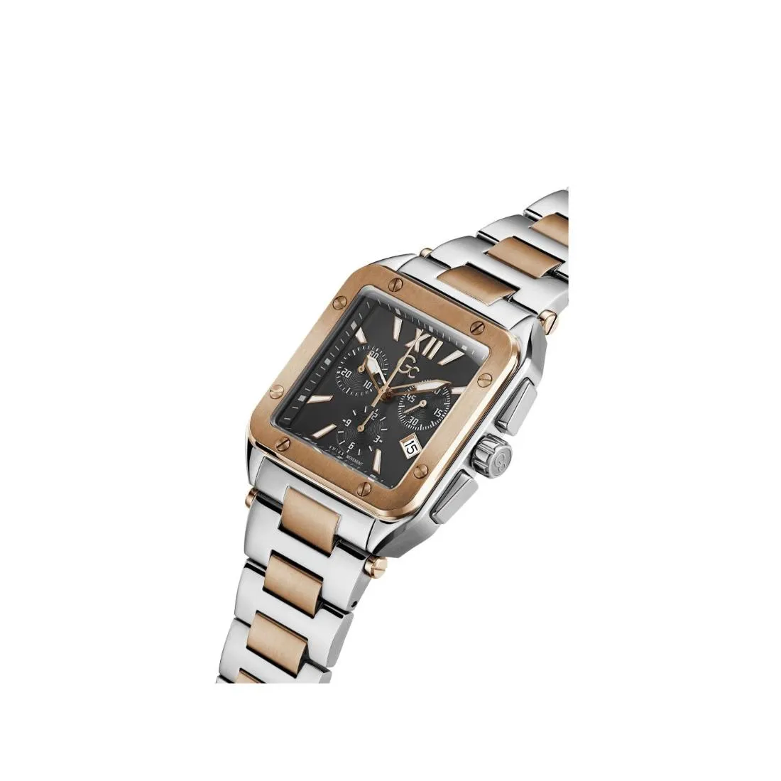GC Men Black Dial 36 mm Analog Watch- Z08001G2MF