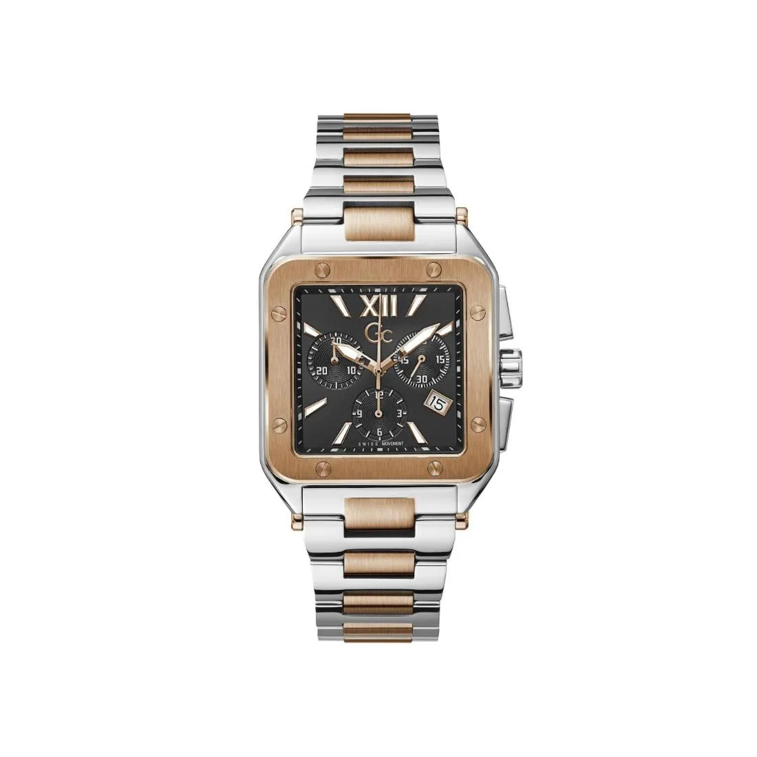 GC Men Black Dial 36 mm Analog Watch- Z08001G2MF