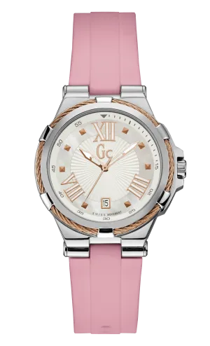 GC White Dial Ladies Watch - Y34004L1