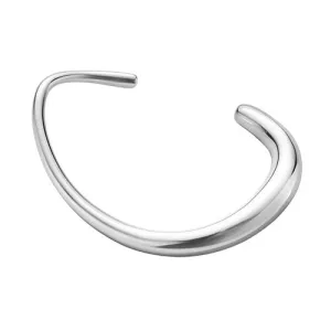 Georg Jensen Silver Offspring Open Bangle - Medium