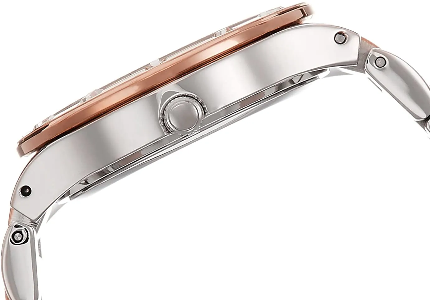 Guess Ladies GLISTEN Two Tone Watch W14551L1