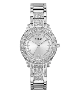 Guess Ladies Shooting Star Silver Tone Recycled Steel Watch GW0746L1
