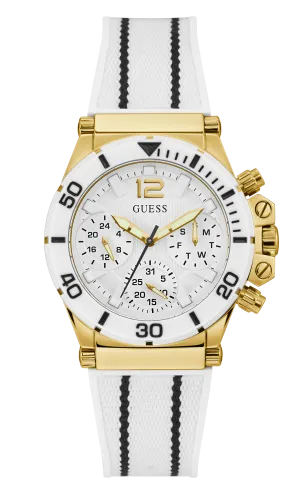 Guess Ladies White Multi-function Watch - GW0406L1