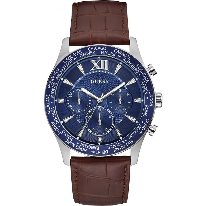 Guess Men Blue Dial Analog Watch - W1262G1