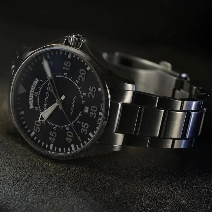HAMILTON - Khaki Aviation Pilot Day-Date Auto | H64615135