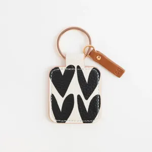 Heart Tab Keyring