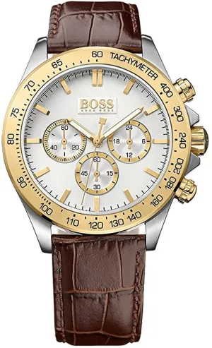 Hugo Boss Ikon Chronograph White Dial Men's Watch 1513174