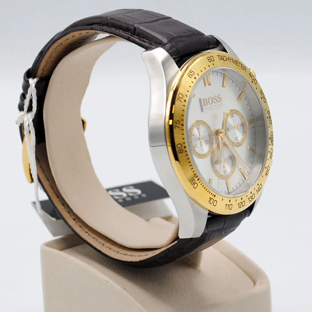 Hugo Boss Ikon Chronograph White Dial Men's Watch 1513174