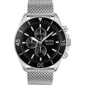 Hugo Boss Ocean Edition Chronograph Black Dial Men's Watch 1513701