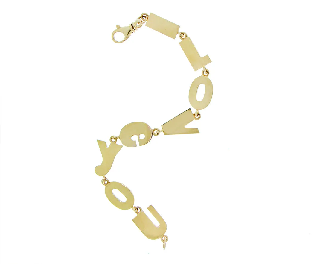 I LOVE YOU bracelet