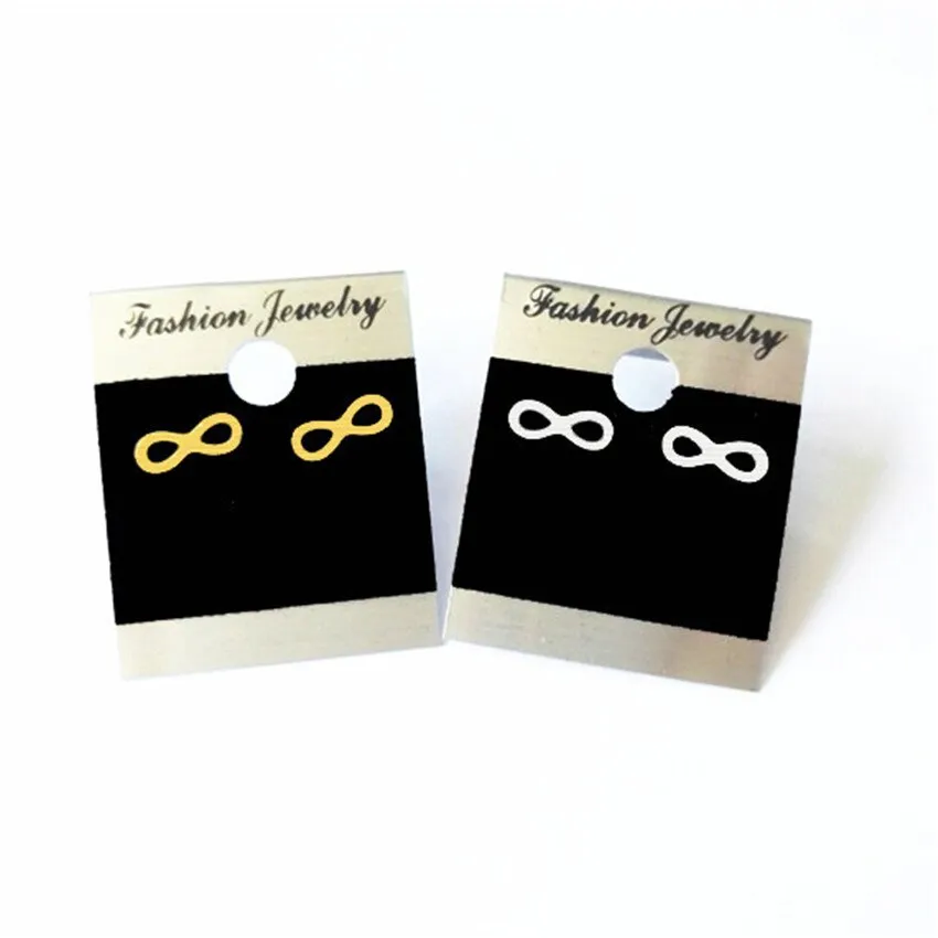 Infinity Eight Eternal Love Symbol Ear Stud