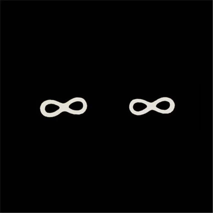 Infinity Eight Eternal Love Symbol Ear Stud