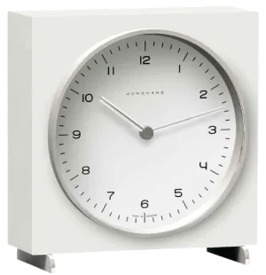 Junghans Max Bill Radio Controlled Table Clock 383/2200.00