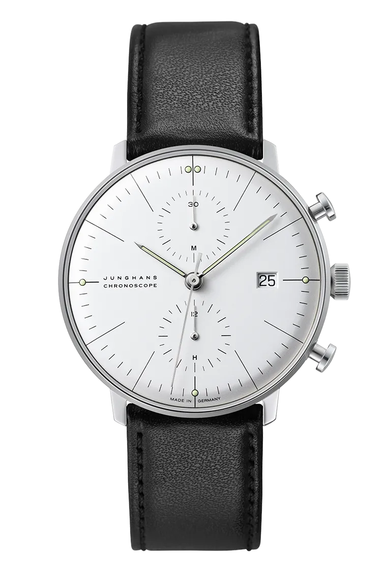 Junghans Watches Max Bill Chronoscope 027/4600.02