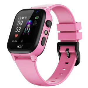 Kids Smart Watch Touch Screen Tracker Location Watch Pink