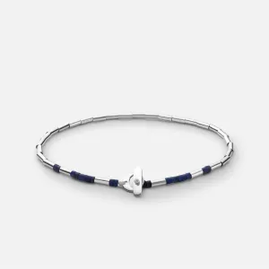 Lani Lapis Bracelet (Sterling Silver   Blue)