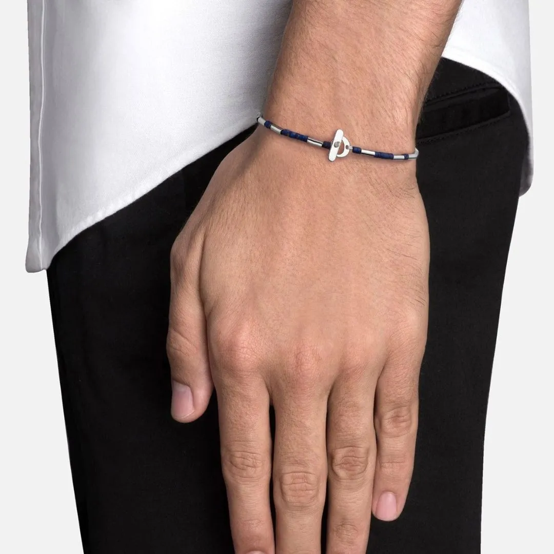 Lani Lapis Bracelet (Sterling Silver   Blue)