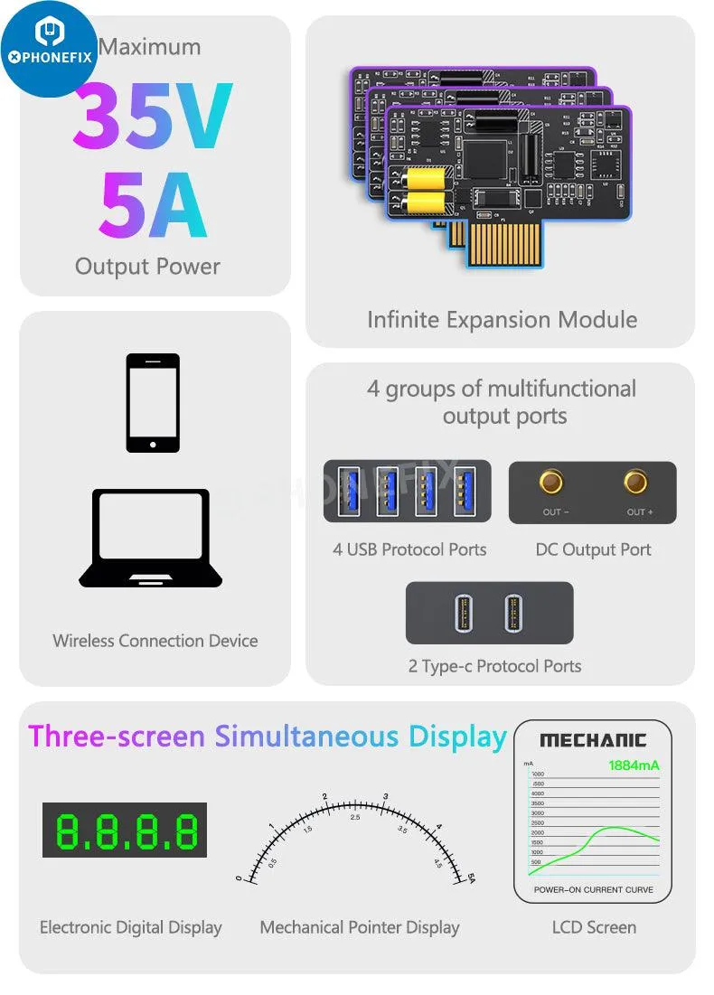 MECHANIC THOR POWER Intelligent Digital Diagnostic Power Supply