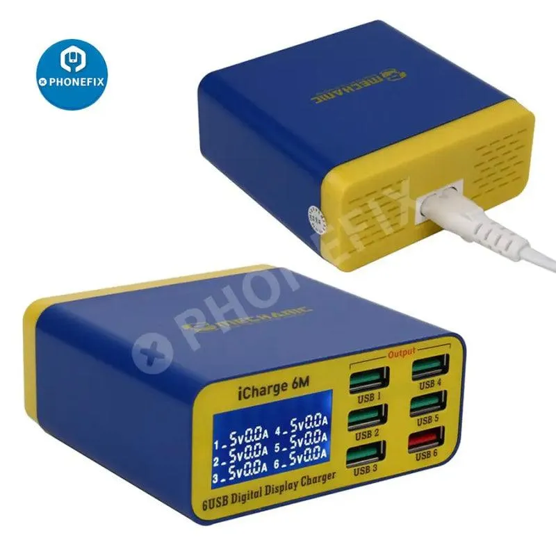 MECHANIC V-Power 6 8 8S Super Fast Charger For iPhone ipad Watches