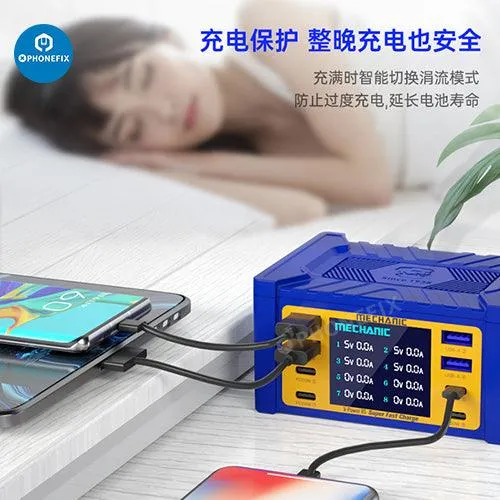 MECHANIC V-Power 6 8 8S Super Fast Charger For iPhone ipad Watches
