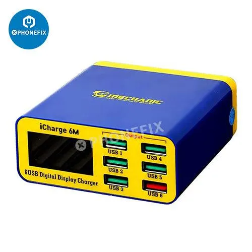 MECHANIC V-Power 6 8 8S Super Fast Charger For iPhone ipad Watches