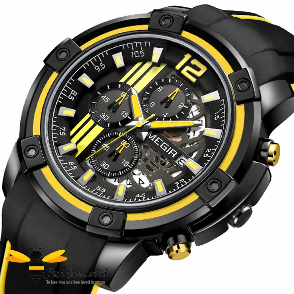 MEGIR Chronograph Men's Sports Wrist Watch