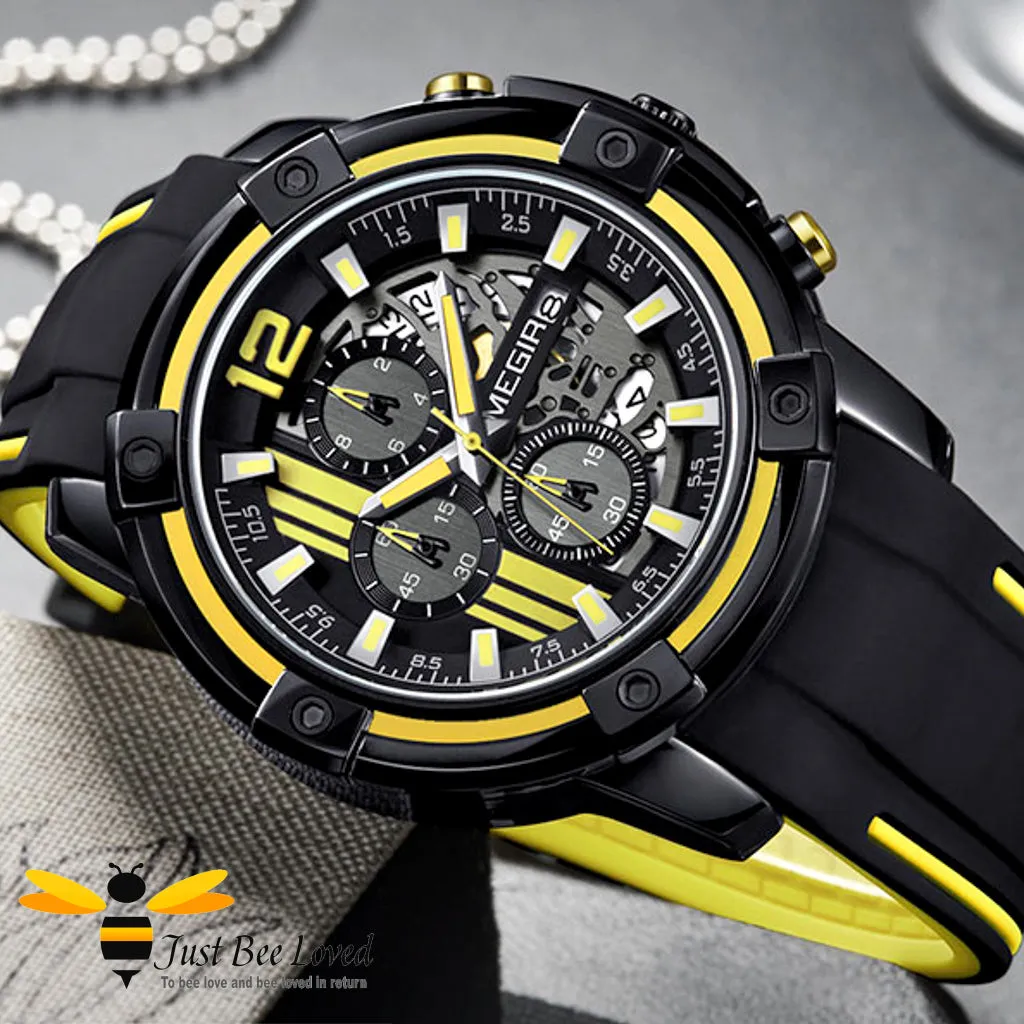 MEGIR Chronograph Men's Sports Wrist Watch