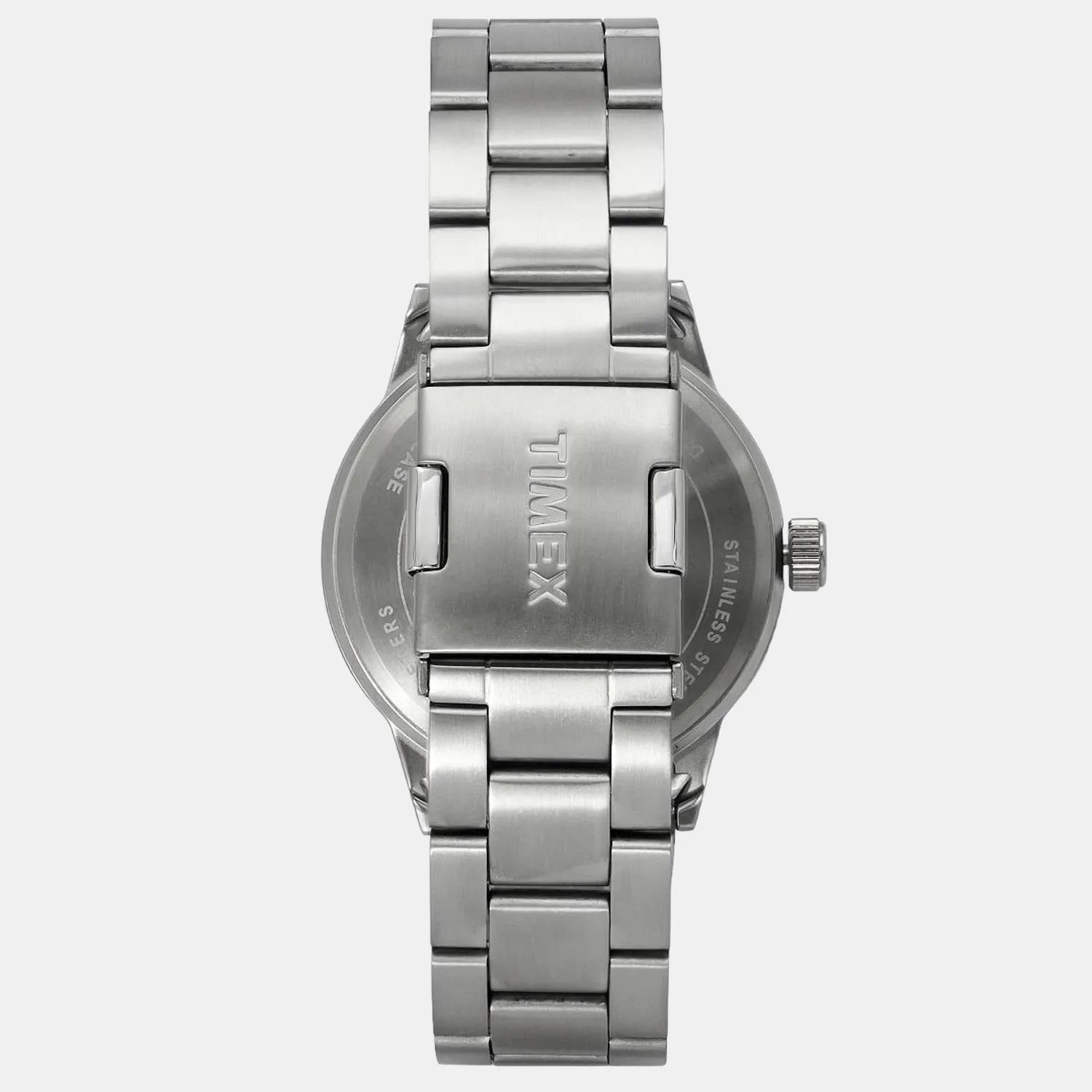 Men's Silver Analog Stainless Steel Watch TWEG19900