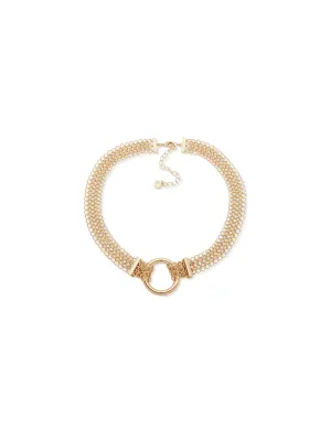 Mesh Necklace - Gold