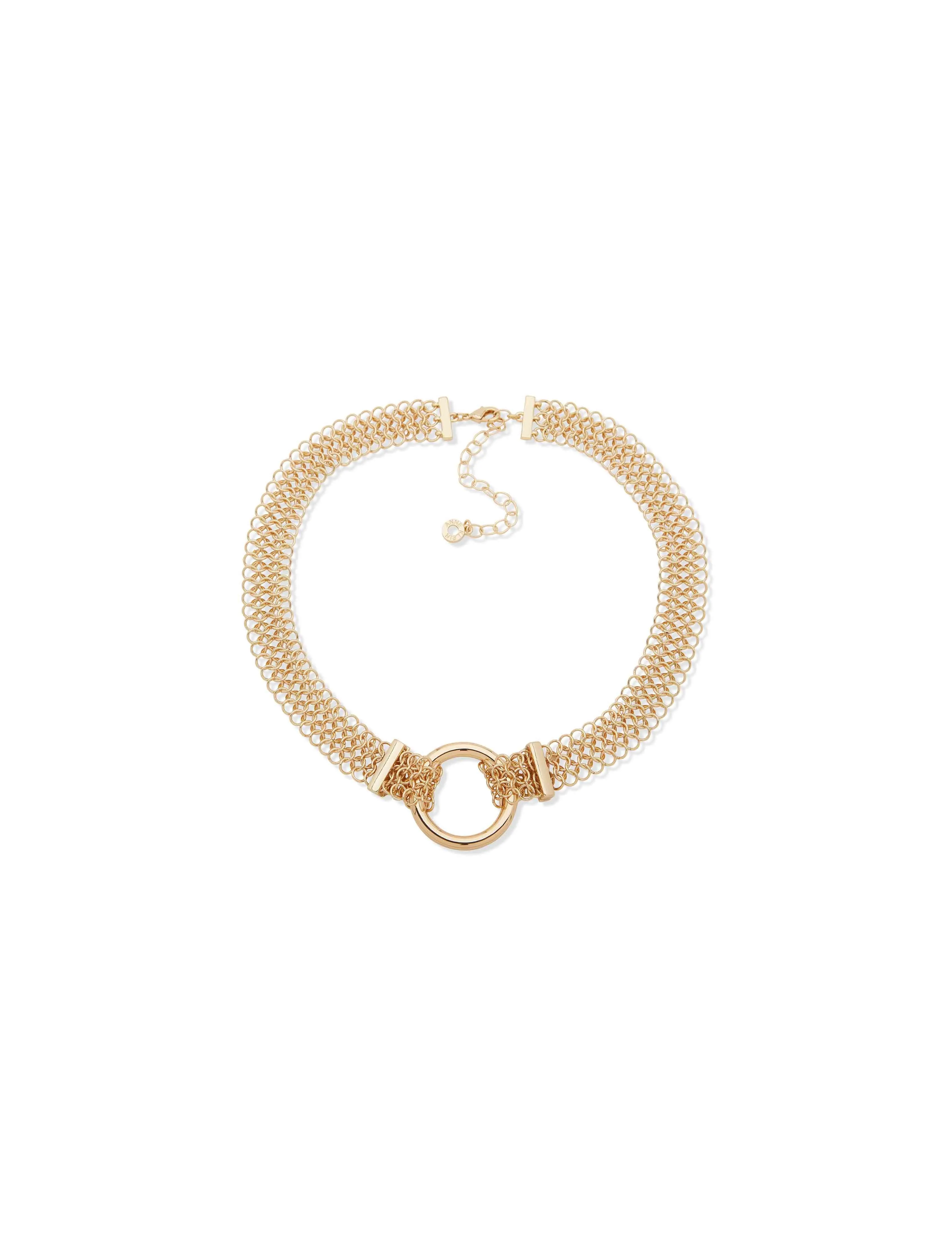 Mesh Necklace - Gold