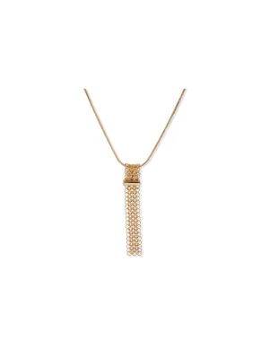 Mesh Pendant Necklace