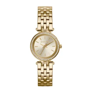 Michael Kors Petite Darci Ladies Gold Watch MK3295