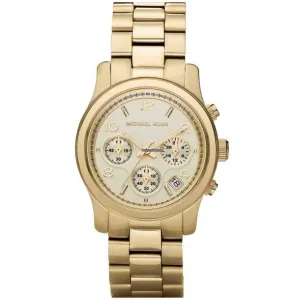Michael Kors Women's Gold-Tone Runway Midsized Watch MK 5055