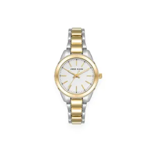Minimalist Contemporary Watch - Gold / Silver Tone