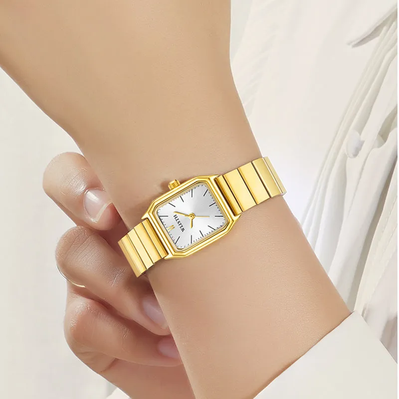 Modern Chic: The Fashion Square Waterproof Watch W11S8522