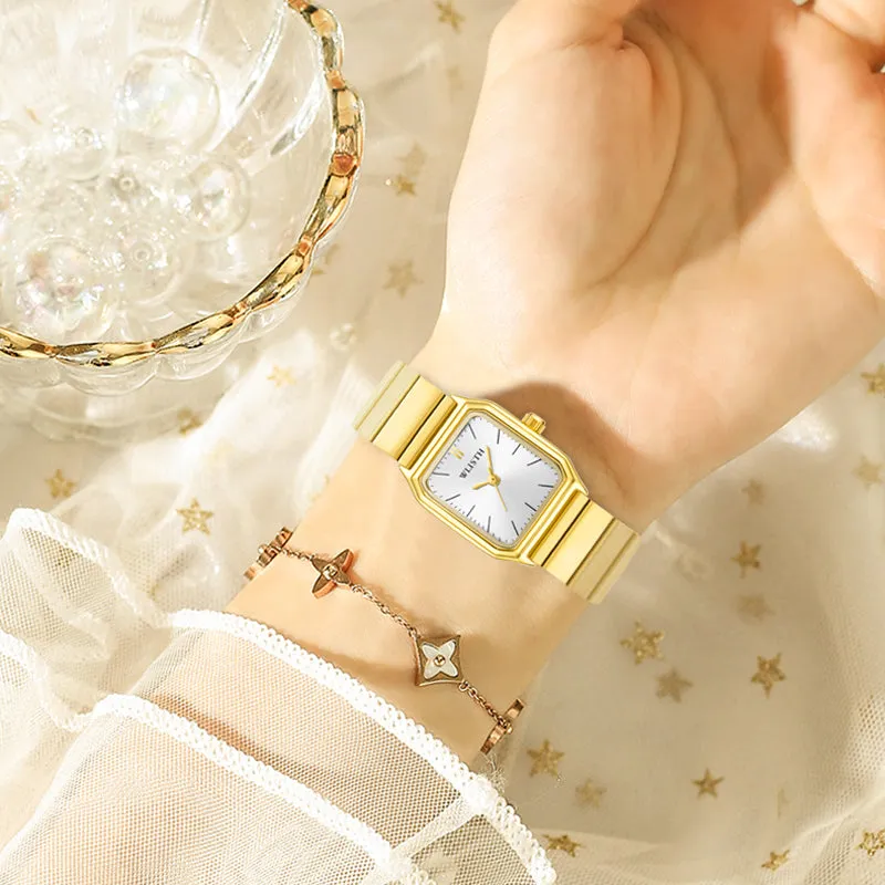Modern Chic: The Fashion Square Waterproof Watch W11S8522