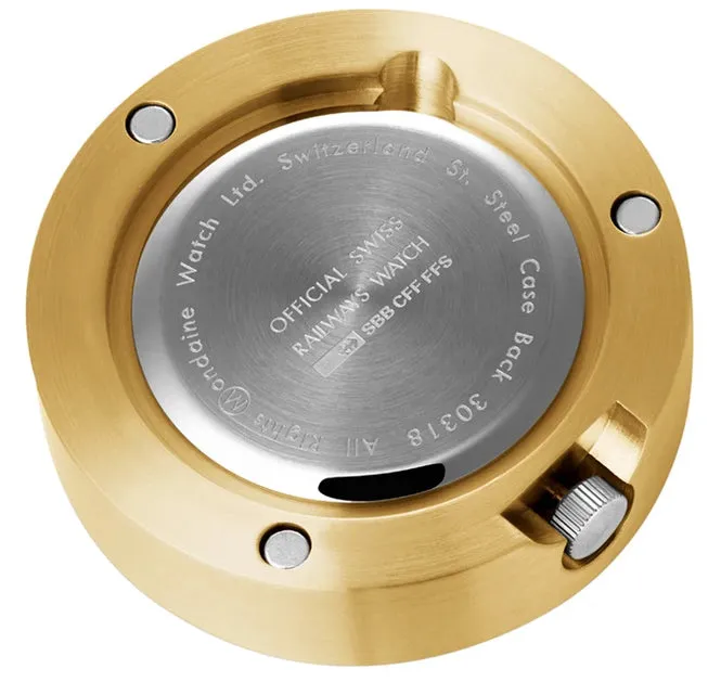 MOND Clock Magnet Golden