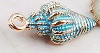 MRHUANG 10pcs Coloful Nautical Ocean starfish Shell Conch Sea Enamel Charms DIY Bracelet Necklace Jewelry Accessory DIY Craft