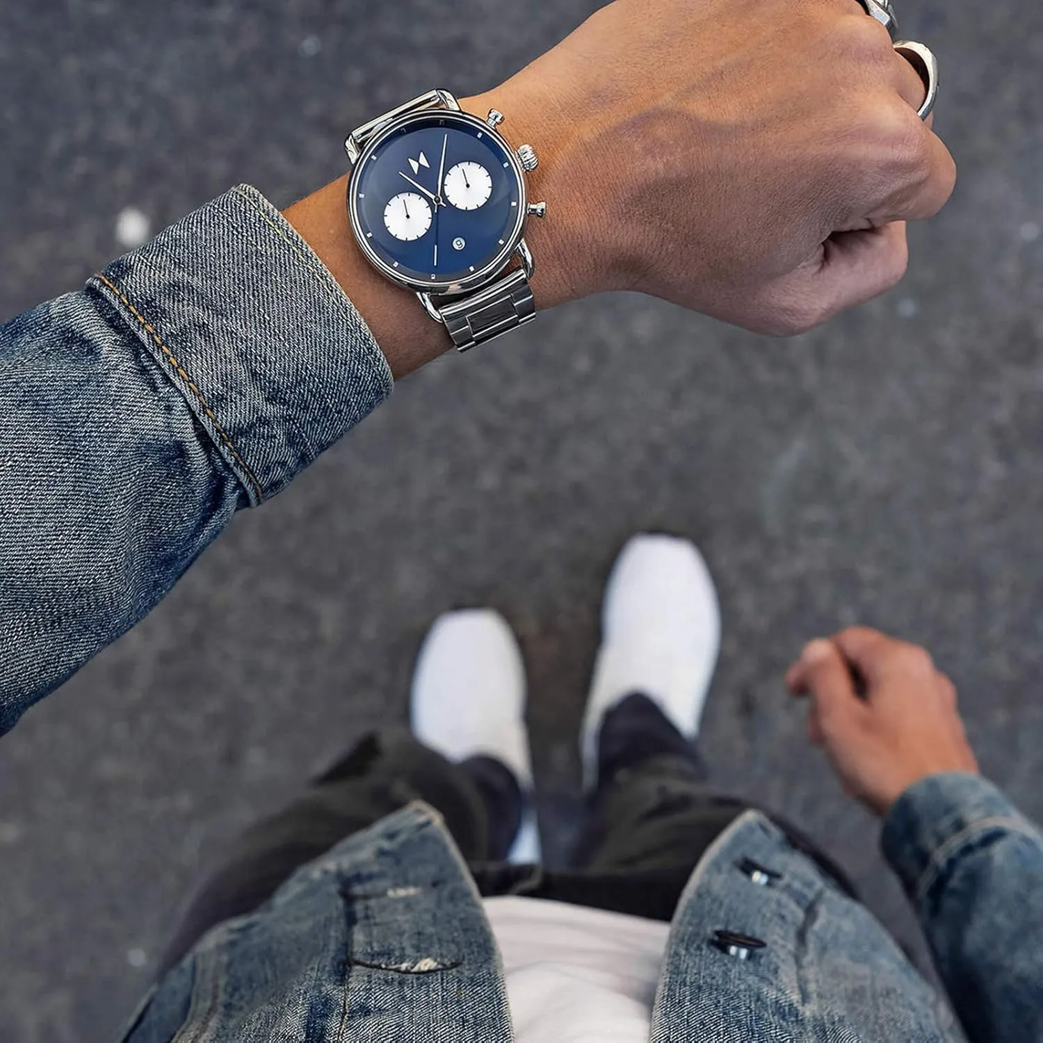 MVMT Blacktop Watches | 47 MM Men's Analog Watch