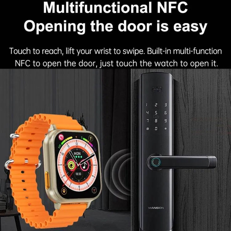 N22 2-in-1 Sports Tracker Smartwatch with Bluetooth Earbuds and 1.96-Inch HD Display