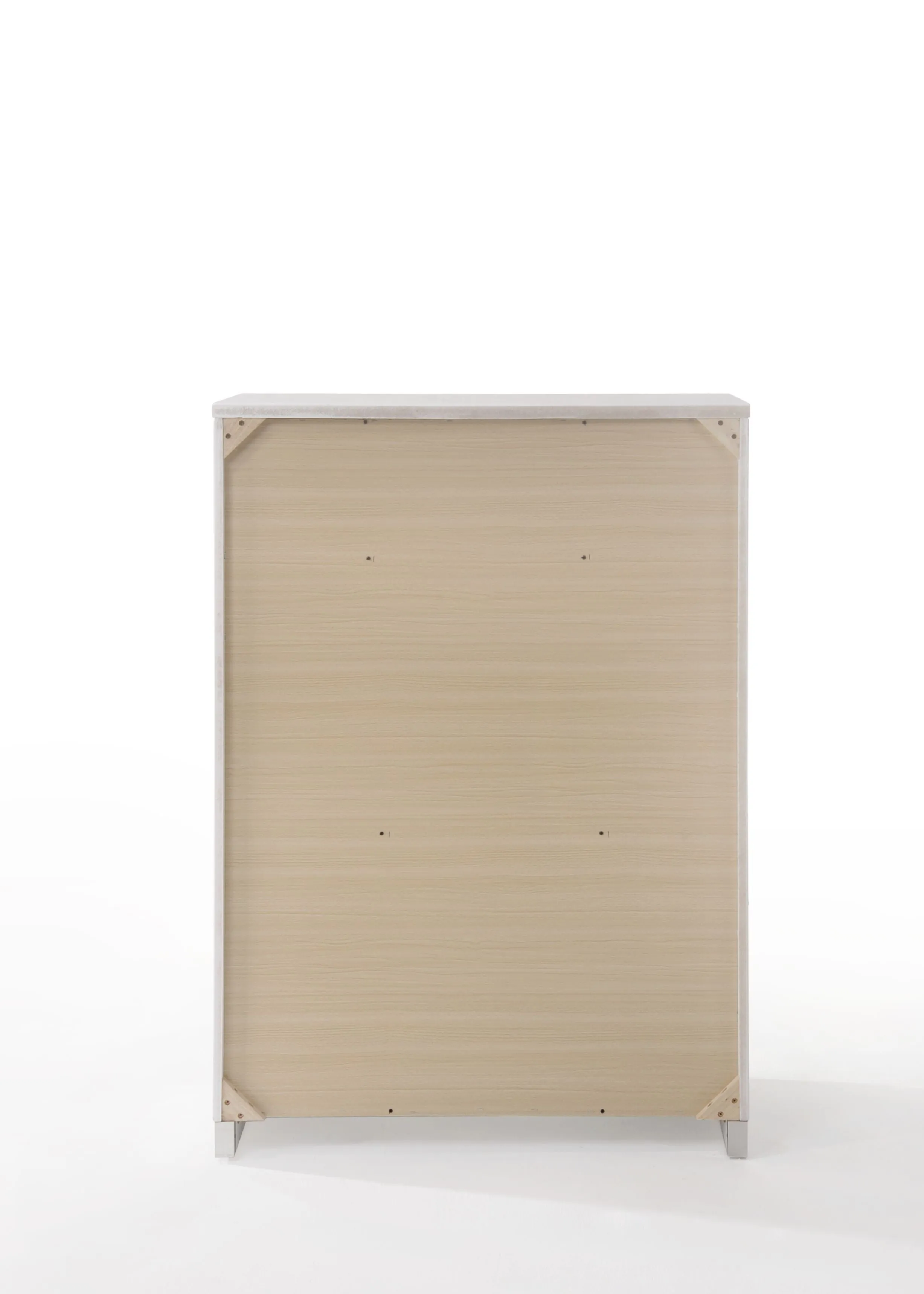 Naima II - High Gloss Chest - White by Couch.com