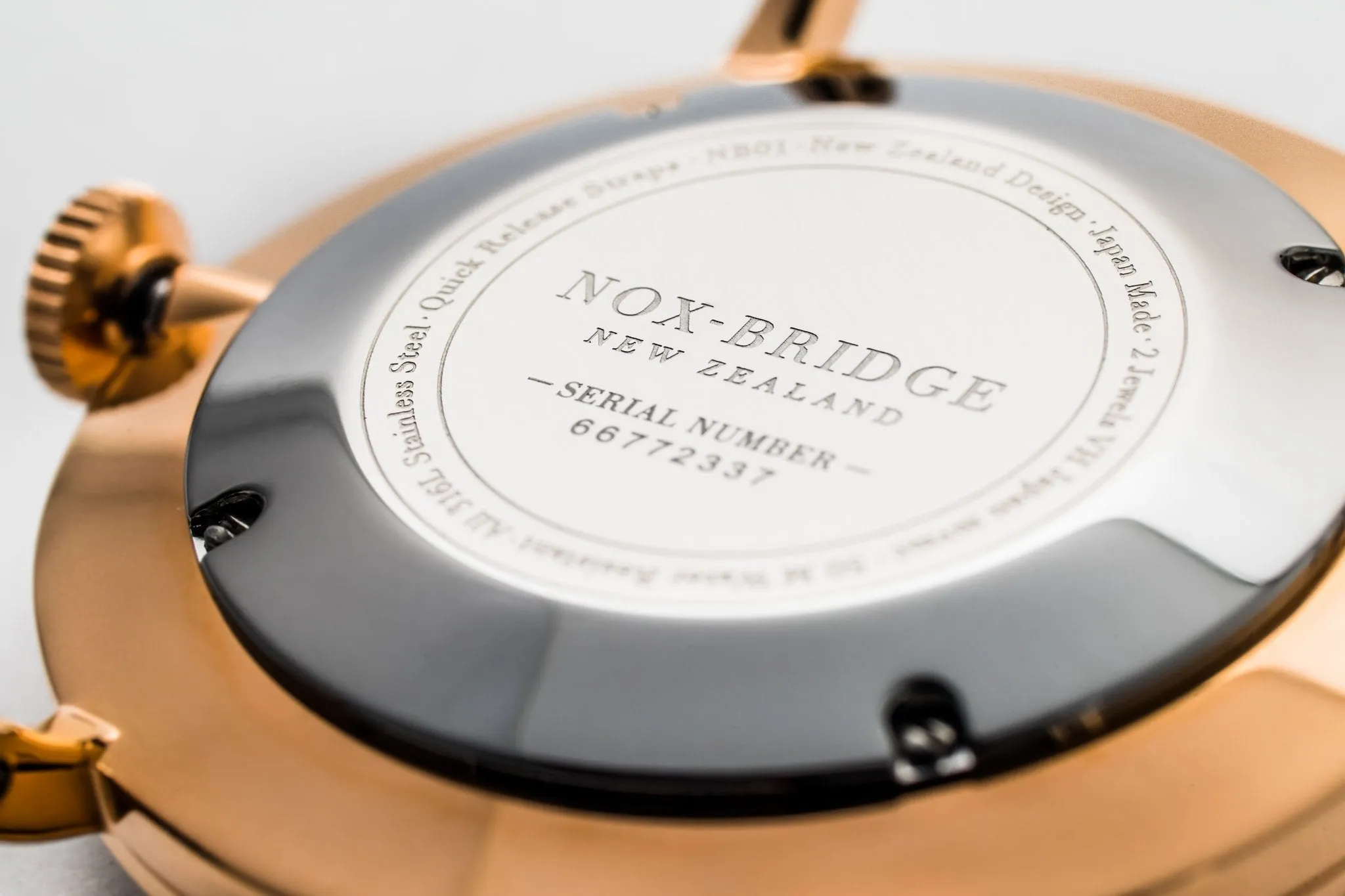 Noxbridge Classic Capella Rose Gold 36MM CRG36