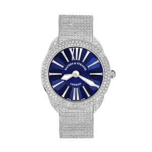 Piccadilly Renaissance 40 Luxury Diamond Watch for Men and Women - 40 mm White Gold - Backes & Strauss