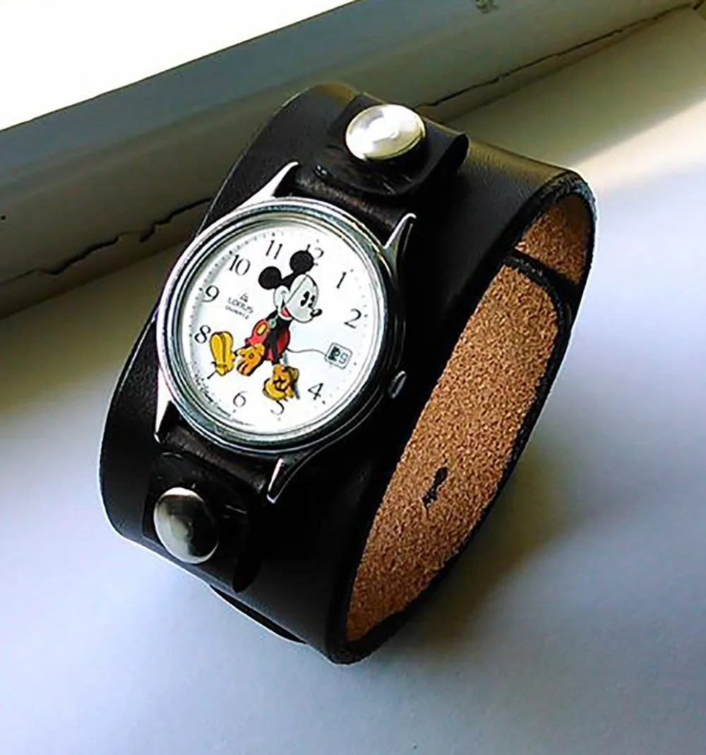 Plain Leather Watchbands | 1.5 Inch