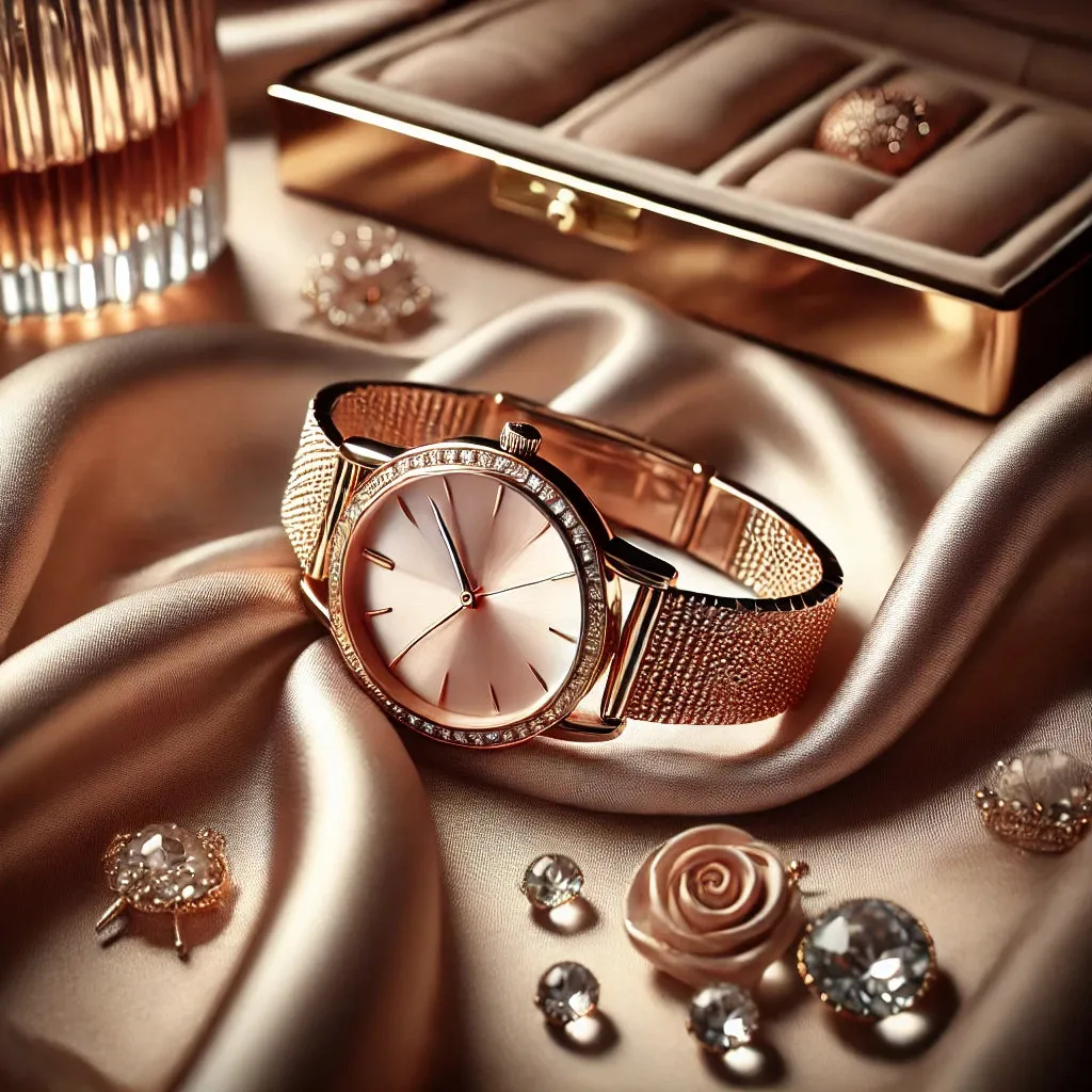 Posh Women's Rose Gold Watch