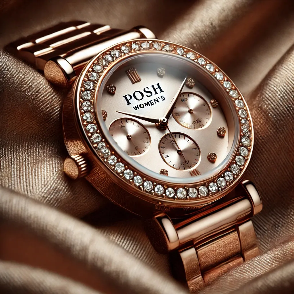 Posh Women's Rose Gold Watch