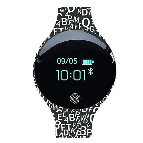 "SANDA" Bluetooth IOS Android Intelligent Pedometer Fitness Bracelet iPhone Clock Men